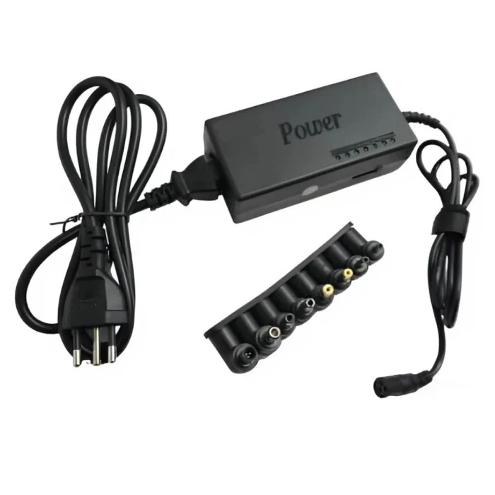 Fonte universal Para Notebook Preta 12/24V 10 Plug 525A+