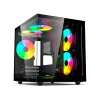 Gabinete Gamer Aquário Atx De Vidro Temperado Preto C3Tech