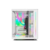 Gabinete Gamer Aquarius Vidro Temperado C3Tech Branco