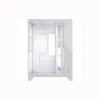 Gabinete Gamer Clarity Cor Branco Aquário Vidro Fortrek