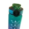 Garrafa Plástica 550Ml Verde E Roxo Yt2414 Novo