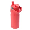 Garrafa Térmica Aerolight Flip Straw Coral 470Ml Premium