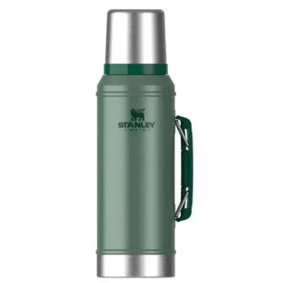 Garrafa Térmica Classic Verde Stanley Com Alça 950ml Stanley