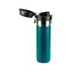 Garrafa Térmica Quick Flip Azul Lagoon Stanley 710 ml Garrafa Térmica Quick Flip Azul Lagoon Stanley 710 ml
