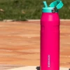 Garrafa Térmica Stanley Aerolight Flip Straw Pink Rosa 1.1L Garrafa Térmica Stanley Aerolight Flip Straw Pink Rosa 1.1L