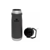Garrafa Térmica Stanley Flip Straw Charcoal Black 651mL