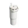 Garrafa Térmica Tumbler Stanley Flip Straw Frost White 887mL