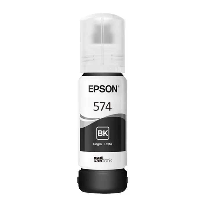 Garrafa Tinta Compatível Epson Preta 575 70Ml Novo