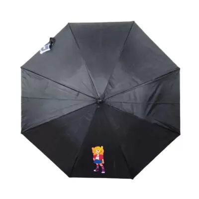 Guarda Chuva Infantil Preto Automático Novo