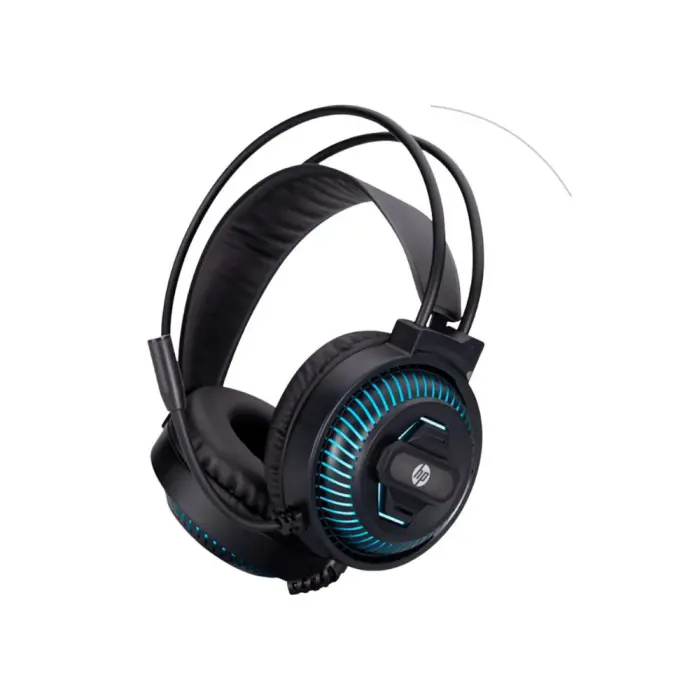 Headset Gamer Stereo HP Dhe-8001 Com Led USB/P2/P3 Preto