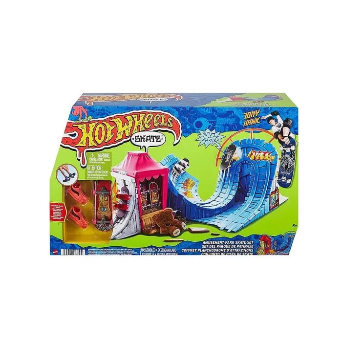 Hot Whells Skate Parque Da Diversão Hgt95 Mattel Novo