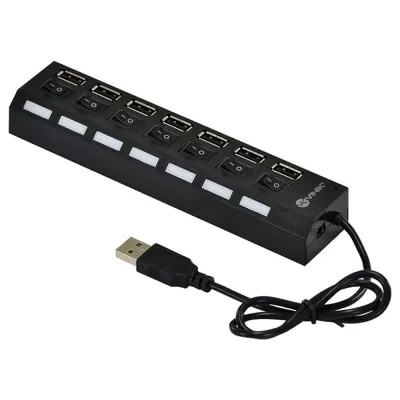 Hub Usb 2,0 7 Portas Huv-40 Vinik Novo