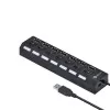 Hub Usb 2,0 7 Portas Huv-40 Vinik Novo