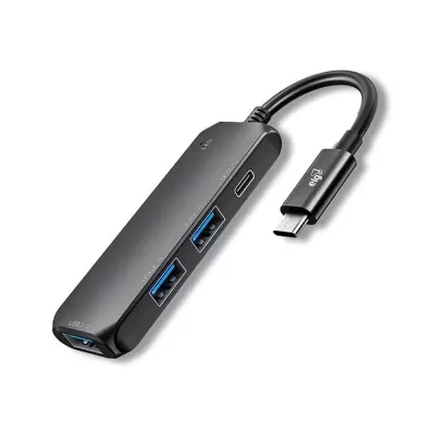 Hub Usb 4 Em 1 1X Usb-C Hub41 C Elg Novo