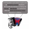 Instrumento Sanfona Infantil Acordeon Com 8 Baixos H25410 Instrumento Sanfona Infantil Acordeon Com 8 Baixos H25410