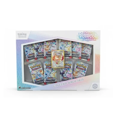 Jogo Box Cartas Pokémon Ev8.5 Coleção Arco Completo