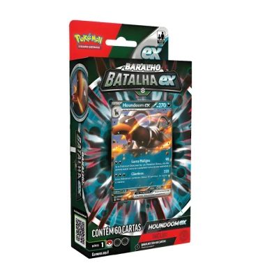 Jogo Carta Pokémon Deck De Batalha Ex Melmetal 60 Cartas