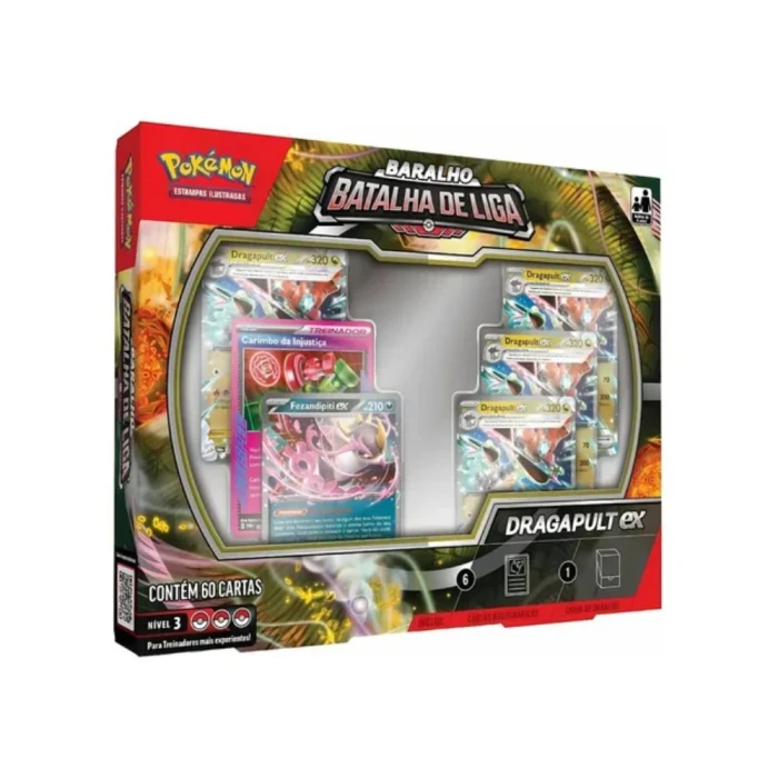 Jogo De Cartas Pokemon Deck Batalha De Liga Dragapult