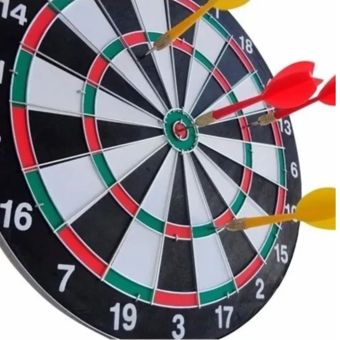 Jogo De Dardos Dupla Face 30cm Dr-12 Western