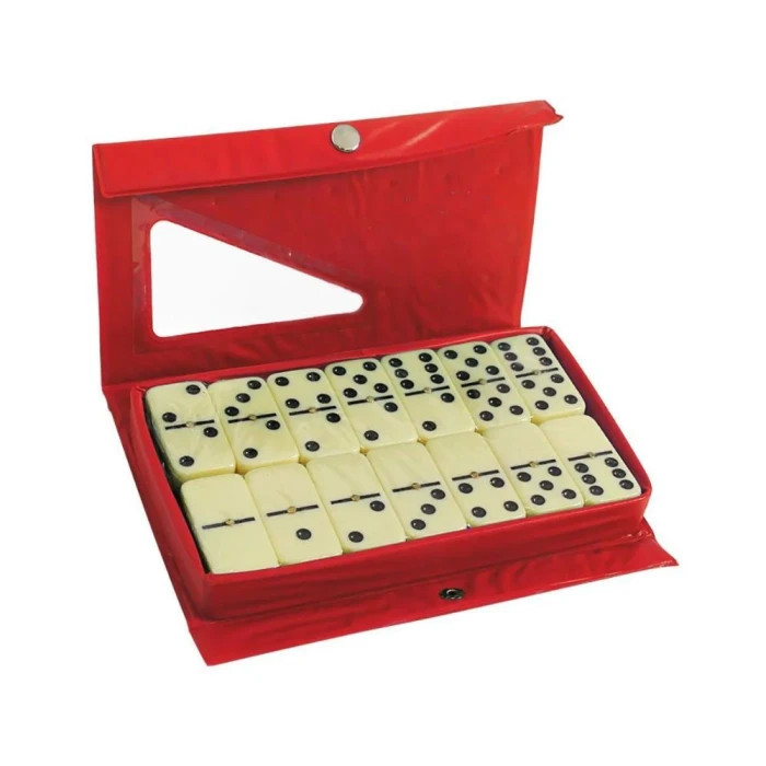 Jogo De Dominó Com 28 Peças H18603 Md Para Diversão Jogo De Dominó Com 28 Peças H18603 Md Para Diversão