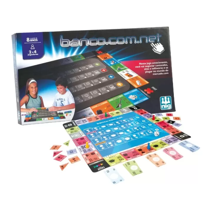 Jogo De Tabuleiro Branco.Com.Net Nig Brinquedos Novo Jogo De Tabuleiro Branco.Com.Net Nig Brinquedos Novo