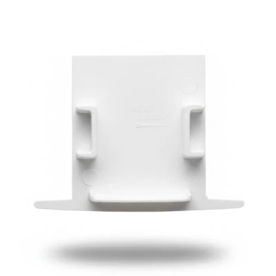 Kit 10 Tampas Perfil Line 25mm Embutir Branco