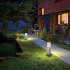 Kit 2 Balizador Garden 300mm Branco Brilhante 1x E27 Germany