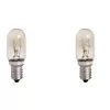 Kit 2 Lâmpada Incandescente T22 15W E14 220V G-Light Novo