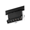 Kit 6 Projetor Led Duli Bivolt Nordecor 6W 4000K Preto