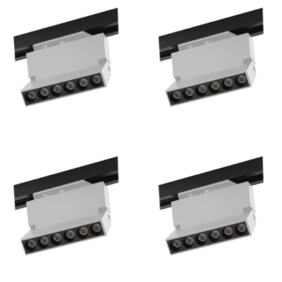 Kit 4 Projetor Led Duli Bivolt Nordecor 6W 4000K Branco