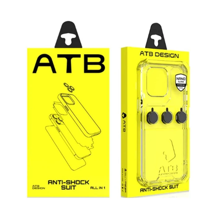 Kit Atb Anti-Shok Capa + 3 Peliculas - Celular 13 Pro
