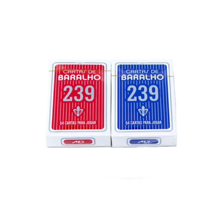 Kit Baralho Azul E Vermelho 54 Cartas H18652 Md 239 Kit Baralho Azul E Vermelho 54 Cartas H18652 Md 239