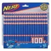 Kit Com 100 Dardos Elite Azul Nerf Novo Kit Com 100 Dardos Elite Azul Nerf Novo