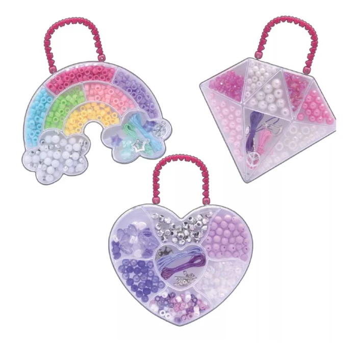 Kit De Braceletes E Colares Infantil Colorido Make Brinq Kit De Braceletes E Colares Infantil Colorido Make Brinq