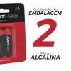 Kit De Pilhas Alcalinas AA Com 2 Unidades 1.5v Avant Kit De Pilhas Alcalinas AA Com 2 Unidades 1.5v Avant
