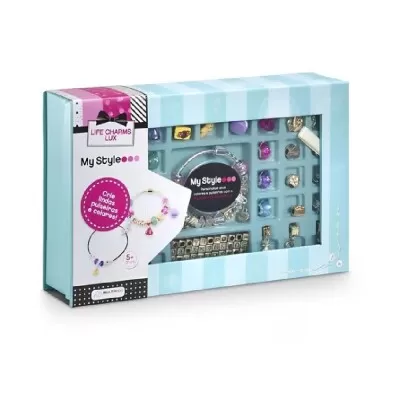 Kit De Pulseiras My Style Life Charms Lux BR1120 MultiKids