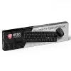Kit De Teclado E Mouse Com Fio Kross Cor Preto Ke-km400 Kit De Teclado E Mouse Com Fio Kross Cor Preto Ke-km400