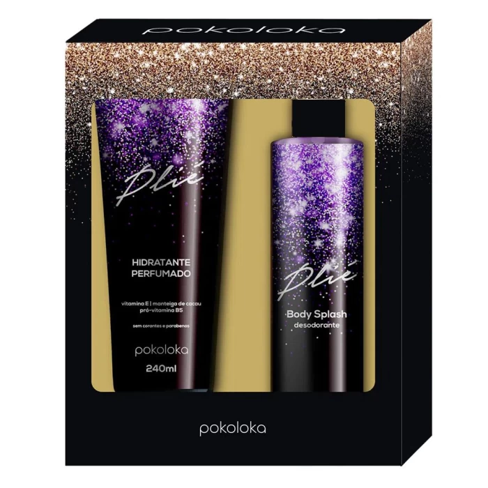 Kit Hidratante Pokoloka Plié 240Ml + Body Splash 250Ml Novo Kit Hidratante Pokoloka Plié 240Ml + Body Splash 250Ml Novo