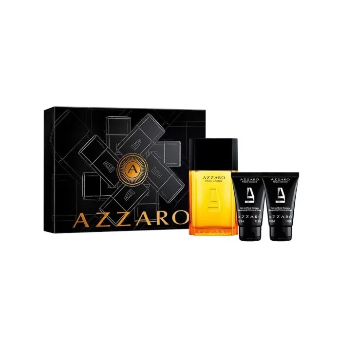 Kit Perfume Azzaro Eau De Toilette 100Ml + 2 Body Shampoo 50Ml Kit Perfume Azzaro Eau De Toilette 100Ml + 2 Body Shampoo 50Ml
