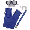 Kit Snorkel Com Máscara E Nadadeiras Para Mergulho Bel