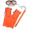 Kit Snorkel Com Máscara E Nadadeiras Para Mergulho Bel