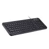 Kit Teclado Com Fio Tm500 Teclas Redondas Preto Tc234 Novo