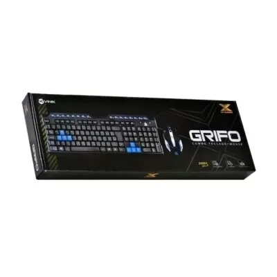 Kit Teclado E Mouse Gamer Sem Fio Vgc-01A Vinik Novo