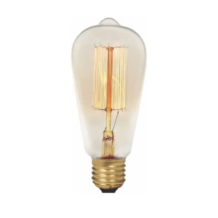 Lâmpada Filamento Carbono 2300K 40W E27 220V G-light