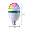 Lâmpada Giratória Led Rgb Iluminação Para Festa LuaTek Lâmpada Giratória Led Rgb Iluminação Para Festa LuaTek