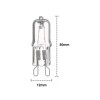 Lâmpada Halógena Ouropin G9 20W 220V Clara Ourolux 1328 Lâmpada Halógena Ouropin G9 20W 220V Clara Ourolux 1328
