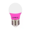 Lâmpada Super Led 3W Luz Rosa Colors Bivolt Ourolux E27 Lâmpada Super Led 3W Luz Rosa Colors Bivolt Ourolux E27