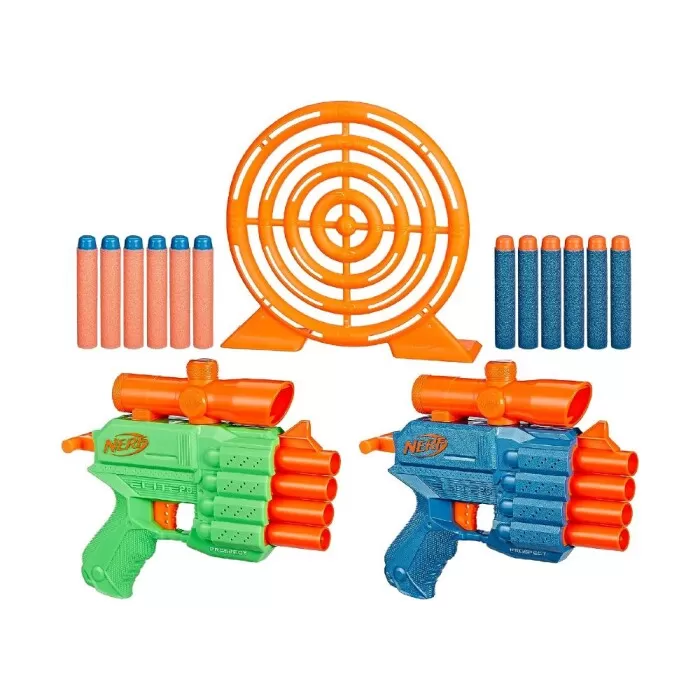 Lançador De Nerf Elite 2,0 Face-Off Target Set F8274 Lançador De Nerf Elite 2,0 Face-Off Target Set F8274