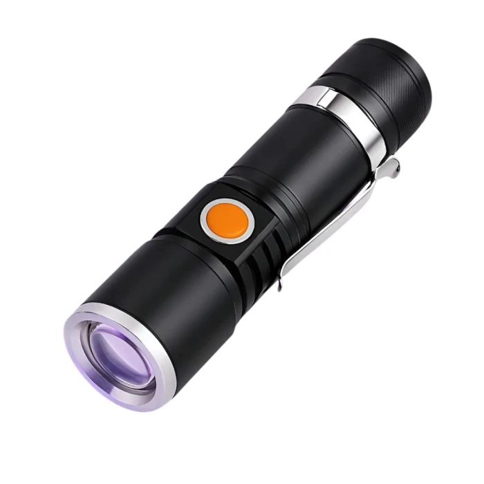 Lanterna Led Ultravioleta Recarregavel Fx-Lt-15 Lanterna Led Ultravioleta Recarregavel Fx-Lt-15