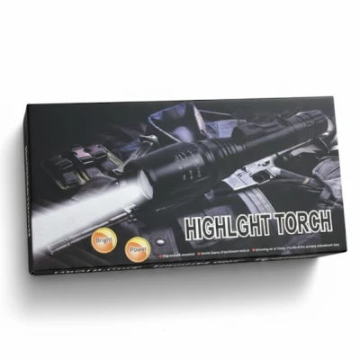 Lanterna Manual De Led 20,2Cm H19442 Md Com Alta Luminosidade